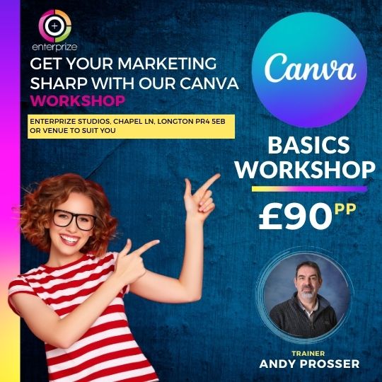 Canva Basics Training Workshop Preston Lancashire